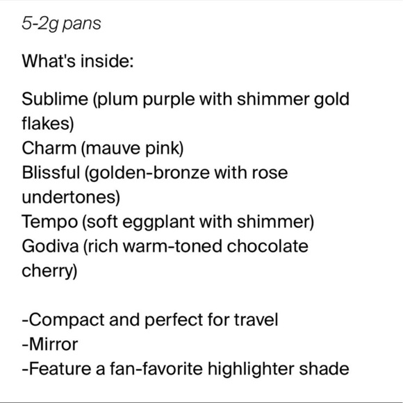 Ofra SYMPHONY Signature Palette | Blissful Highlighter | NEW | Mauve Purple - Picture 5 of 12